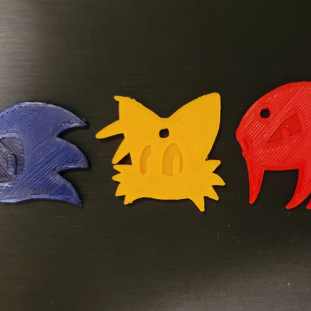 Sonic the Hedgehog Keychain Collection